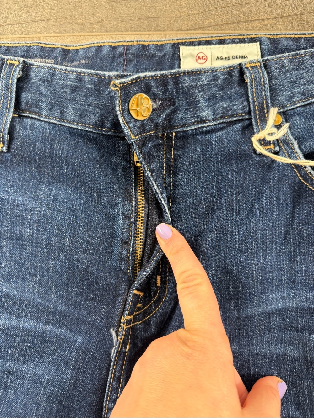 AG Ex-Boyfriend Slouchy Slim - Picture 5 of 10